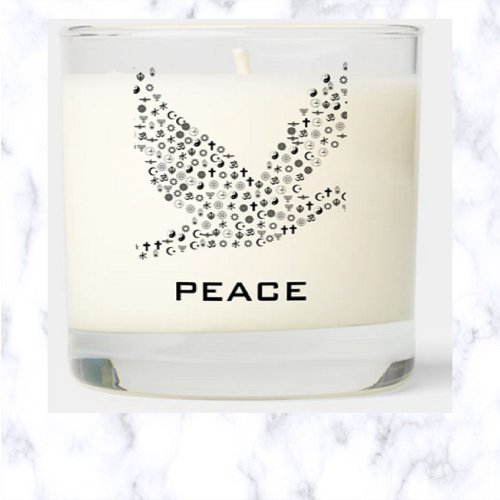 Dove World Peace Scented Candle