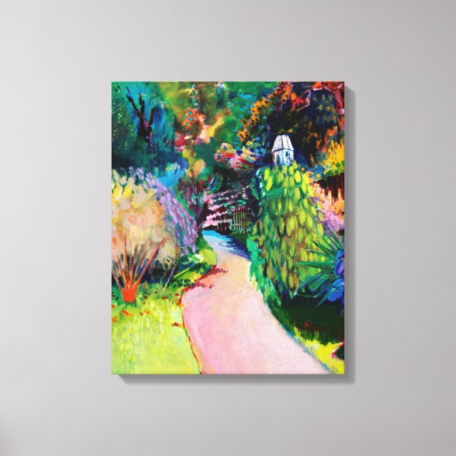 Dovecote Exotic Canvas Print (Front)