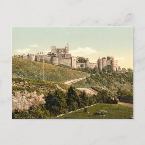 Dover Castle I Kent England Postcard