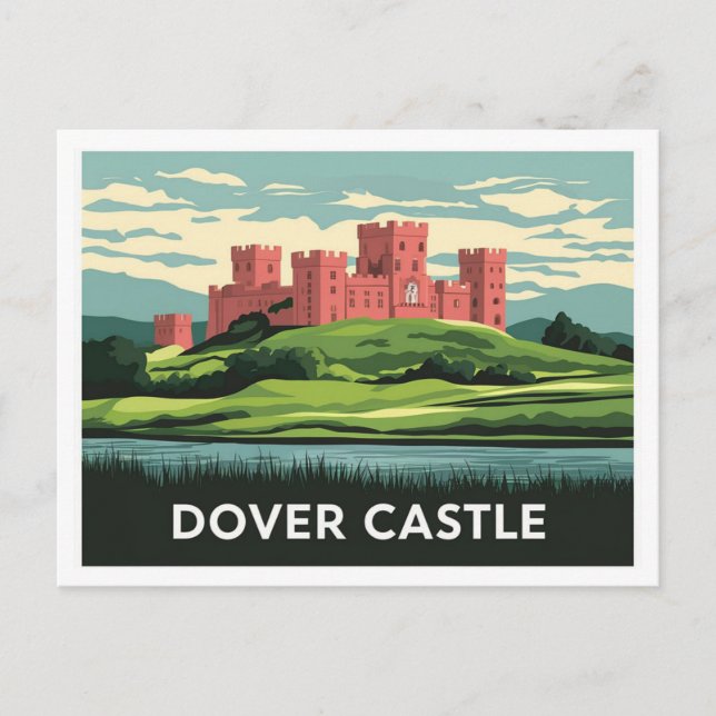 Dover Castle  Postcard (Front)