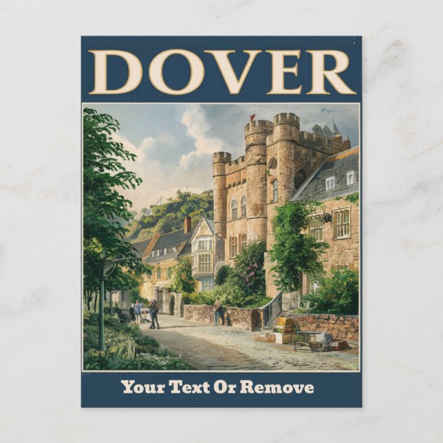 Dover Castle Postcard (Front)