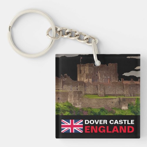 DOVER CASTLE WALES KEYCHAIN