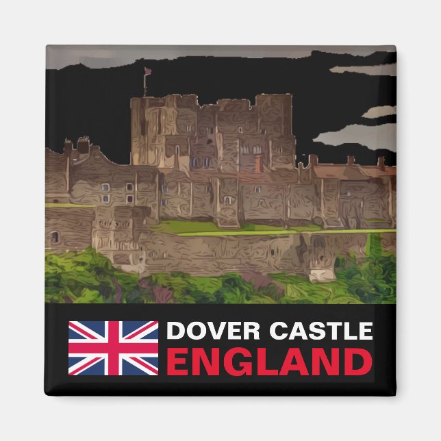 DOVER CASTLE, WALES MAGNET (Front)