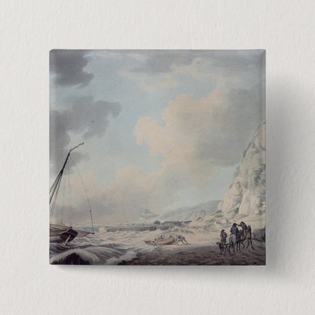 Dover Cliffs Button (Front)