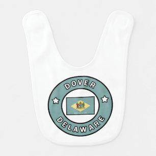 Dover Delaware Baby Bib