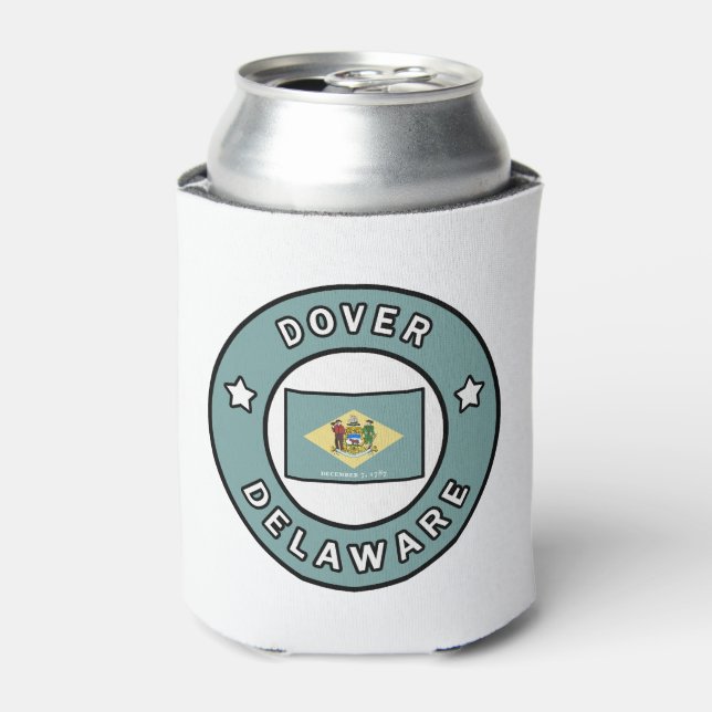Dover Delaware Can Cooler (Can Front)