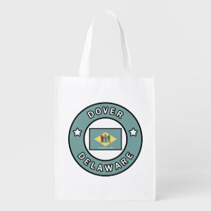 Dover Delaware Grocery Bag