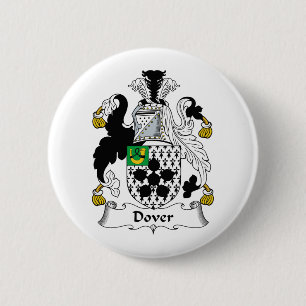 Dover Family Crest Button