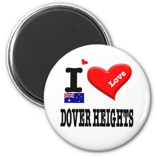 DOVER HEIGHTS _ I Love Magnet