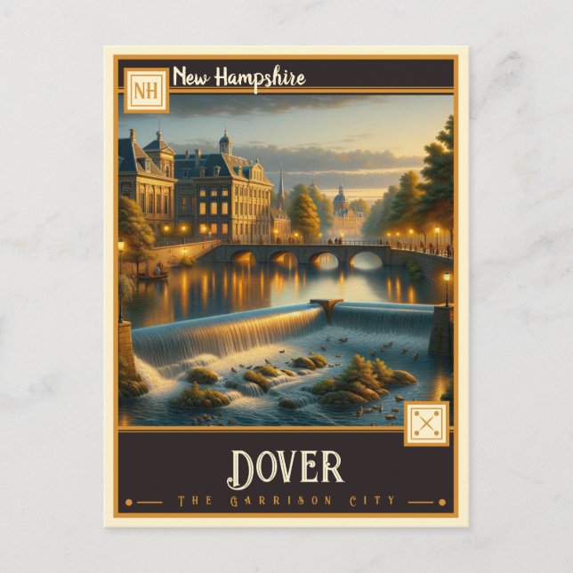 Dover, New Hampshire | Vintage Postcard (Front)