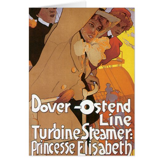 Dover-Ostend Line Cards (Front)