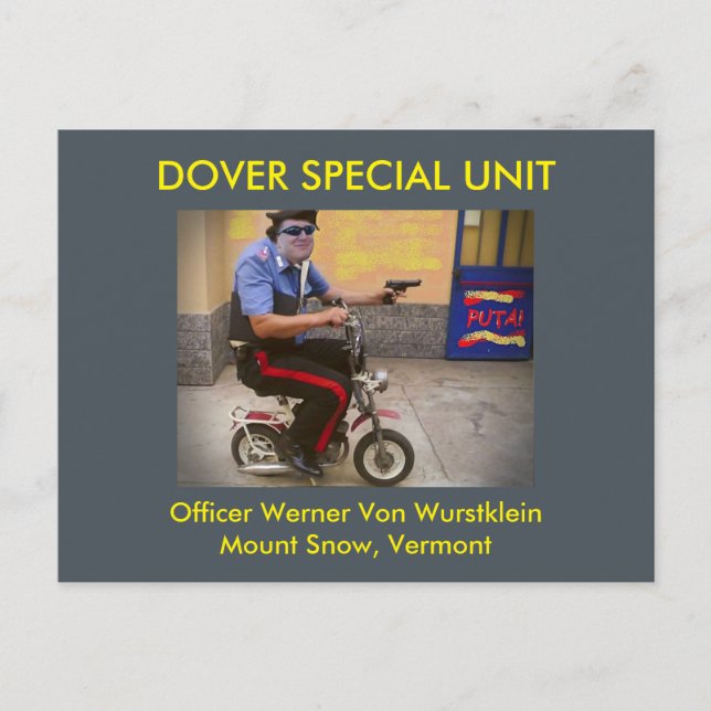 Dover Special Unit #5: Postcards (Front)