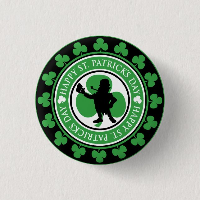 Dover St. Patricks Day Parade Pinback Button (Front)