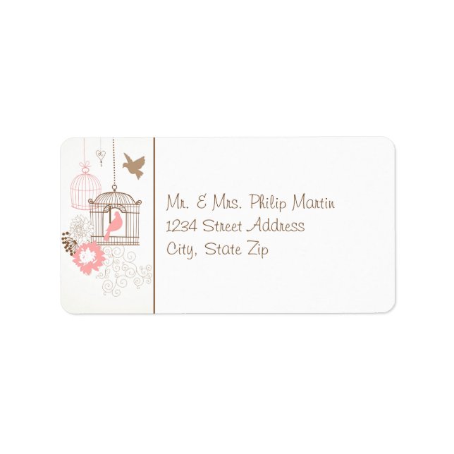 Doves & Cages - Address Labels (Front)