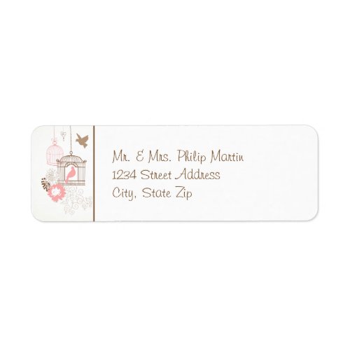 Doves  Cages _ Return Address Labels