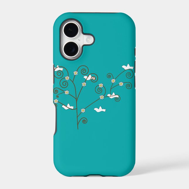 Doves in a Tree Case (Back)