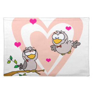 Doves in Love Placemat