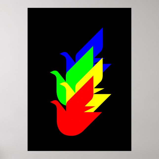 Doves of Peace Poster (Front)