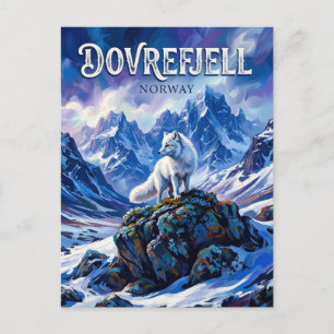 Dovrefjell-Sunndalsfjella National Park Norway Postcard