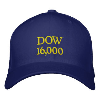 DOW 16000 EMBROIDERED BASEBALL CAP