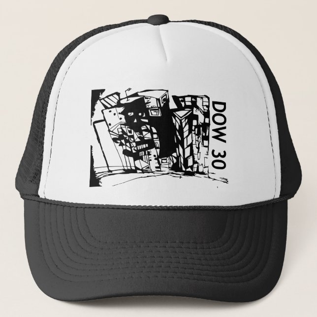 DOW 30 SVG TRUCKER HAT (Front)