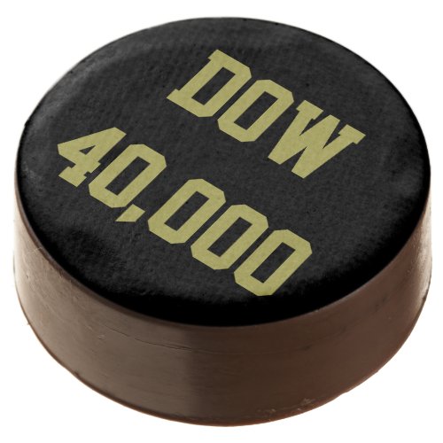 Dow 40000 Stock Market Celebration Chocolate Covered Oreo