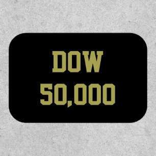 Dow 50,000 Stock Market Celebration Patch