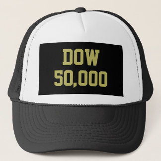 Dow 50,000 Stock Market Celebration Trucker Hat