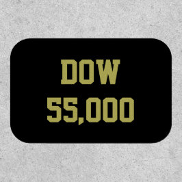 Dow 55,000 Stock Market Celebration Patch