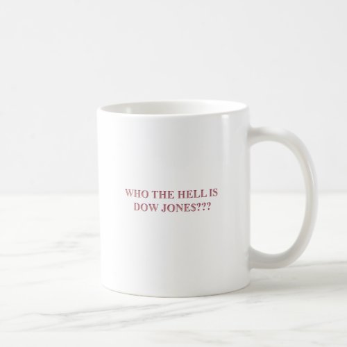 DOW JONES COFFEE MUG