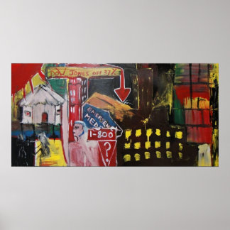 DOW JONES OFF POSTER