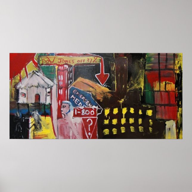 DOW JONES OFF POSTER (Front)