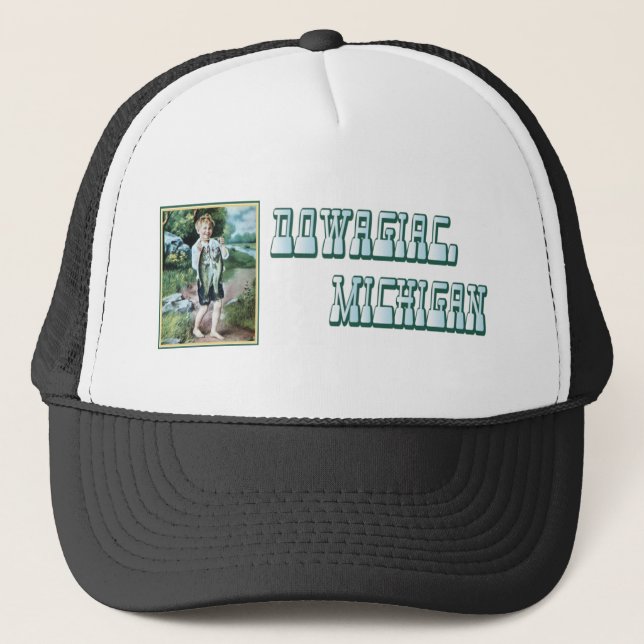 Dowagiac Michigan Trucker Hat (Front)
