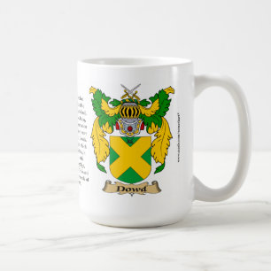 Dowd Family Coat of Arms Coffee Mug