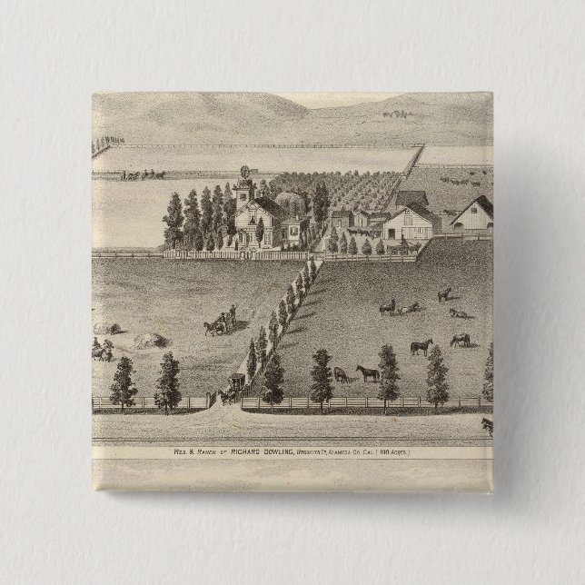 Dowling, Marston residences Button (Front)