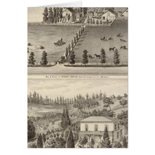 Dowling, Marston residences Cards (Front)