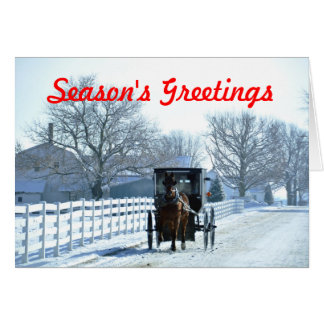 Amish Christmas Cards - Greeting & Photo Cards | Zazzle