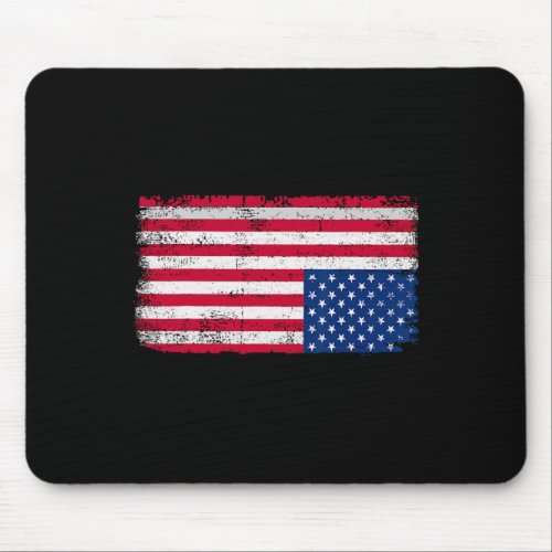 Down American Flag Trump Supporters  Mouse Pad