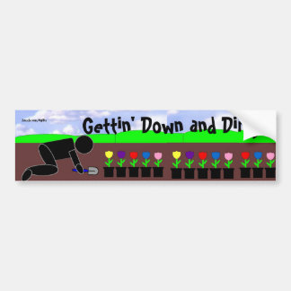 Down and Dirty Bumper Sticker