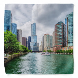 Down Chicago River Bandana