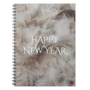 Down Comforter Feathers Photography Funny Notebook