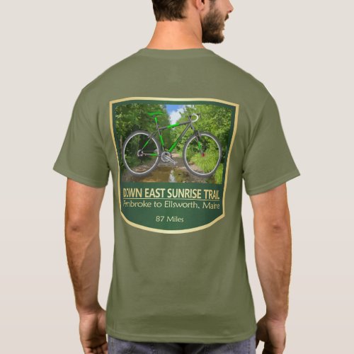 Down East Sunrise Trail bike2 T_Shirt