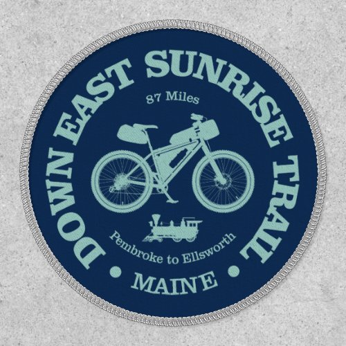 Down East Sunrise Trail cycling Patch