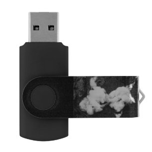 down fluffy flash drive