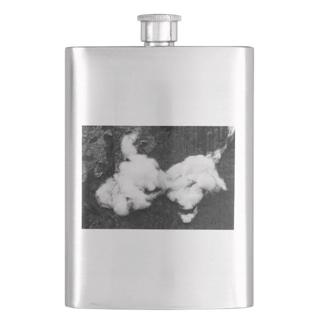 down fluffy flask (Front)