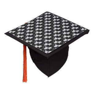 down fluffy graduation cap topper