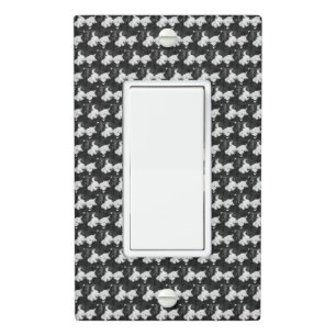 down fluffy light switch cover