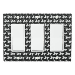 down fluffy light switch cover