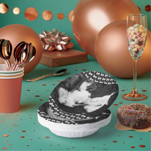 down fluffy paper bowls (Multi)