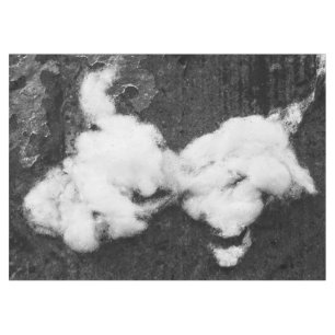 down fluffy tablecloth